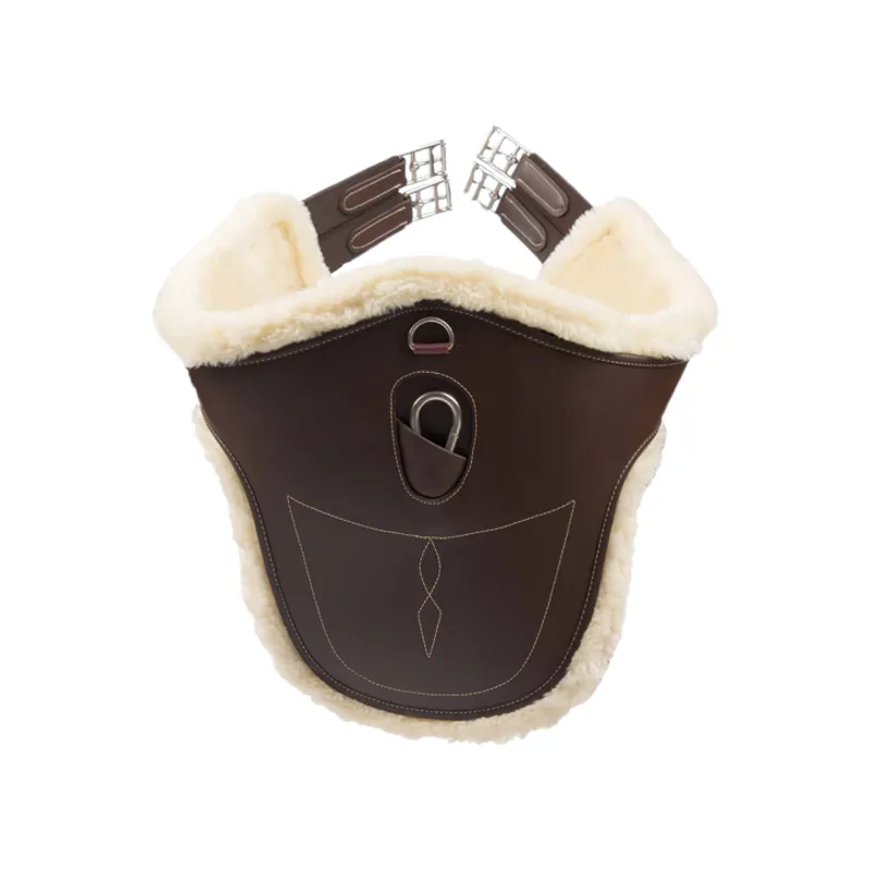 Kentucky Sheepskin Stud Girth Brown